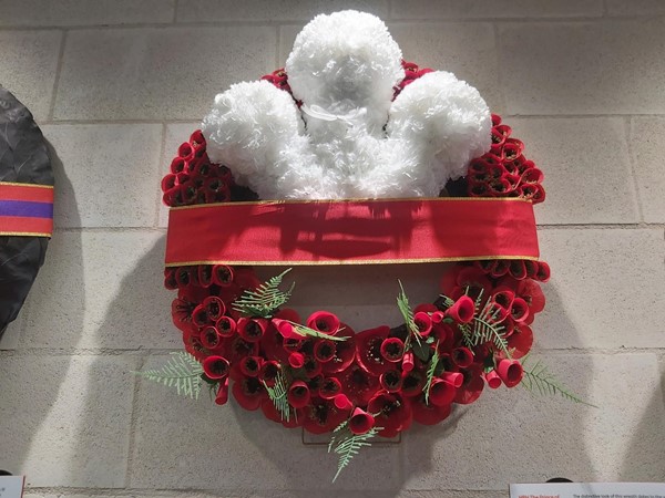 The Poppy Factory wreath