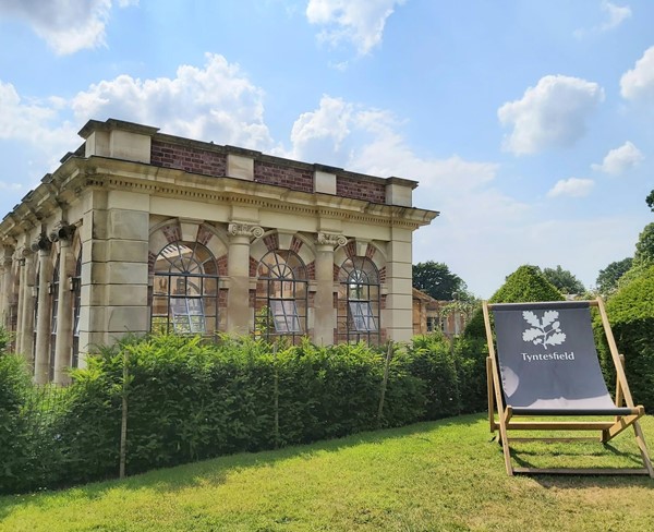 The Orangery (&giant deckchair!)