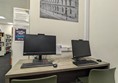 Image of library computers