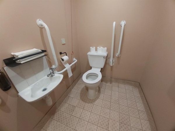 Image of an accessible toilet