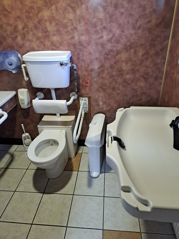 Image of an accessible toilet