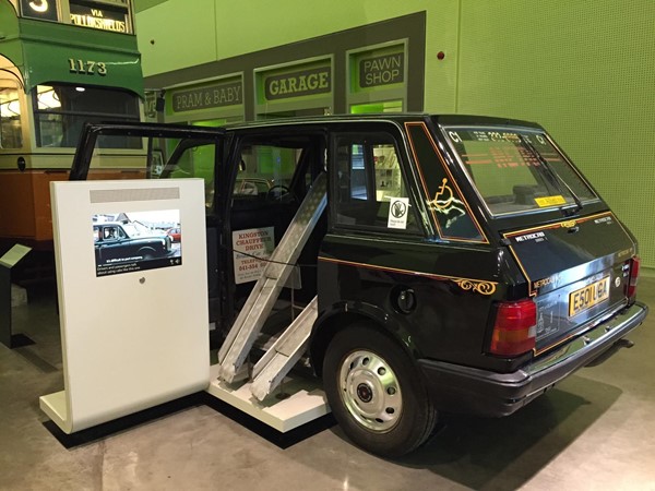 Picture of Riverside Museum - Wheelchair accessible taxi