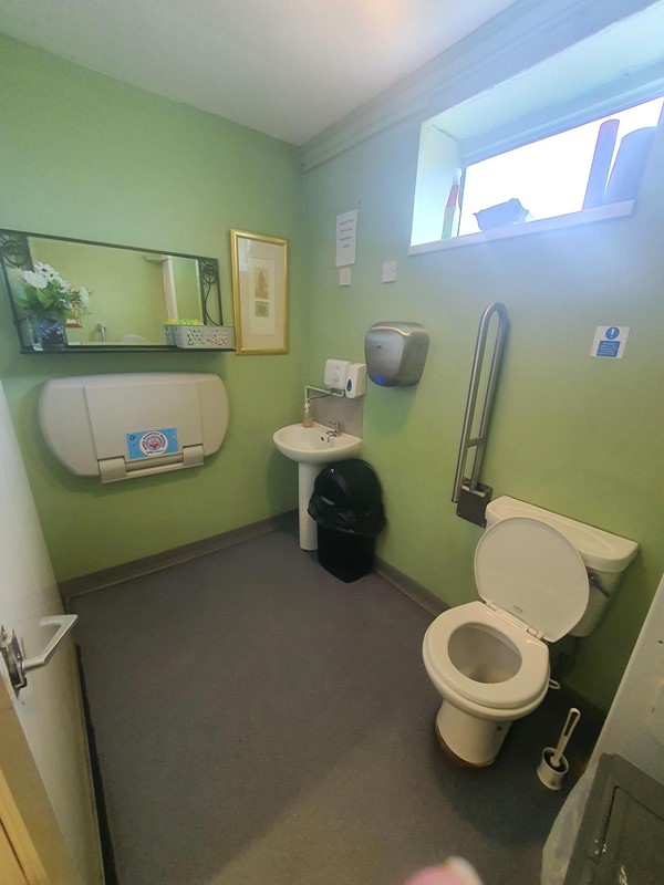 Image of the accessible toilet.