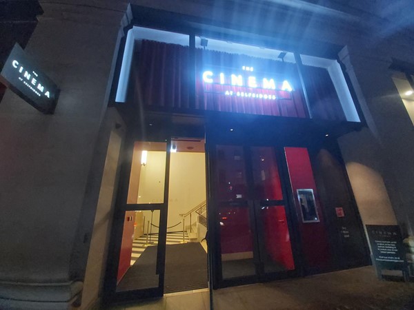 Image of a cinema entrance