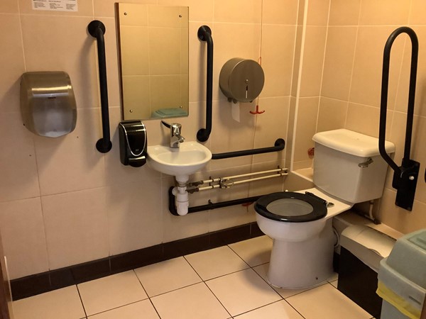 Picture of the accessible toilet