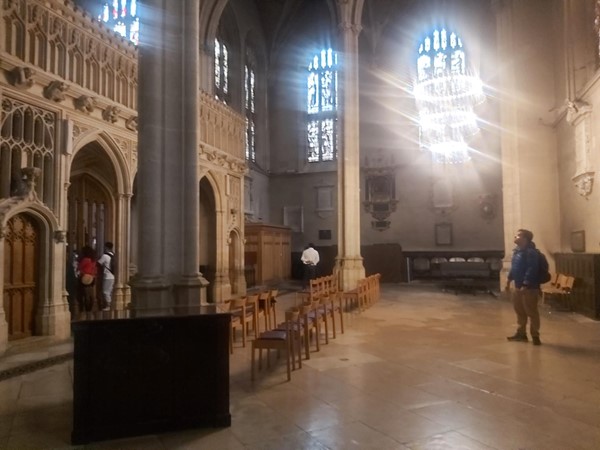 Inside Magdalen College