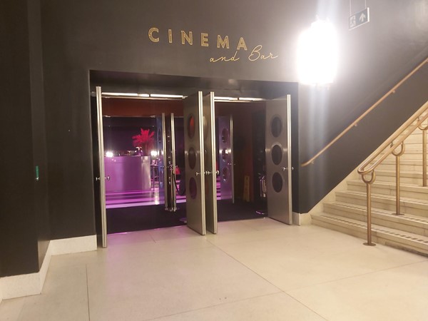 Image of a cinema entrance