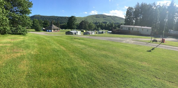 View across site.