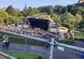 Stage in front of Edinburgh Castle