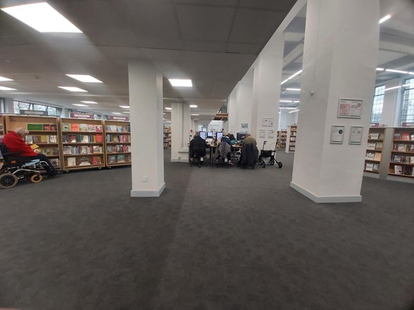 mage of Islington Central Library interior