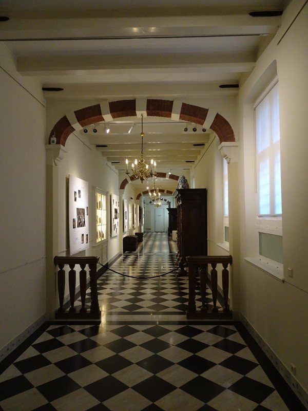 Inside the gallery