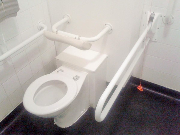 Ground floor toilet