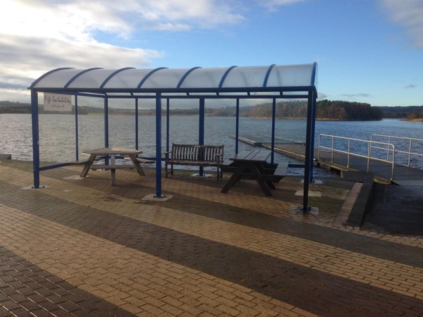 Sailability loch side shelter