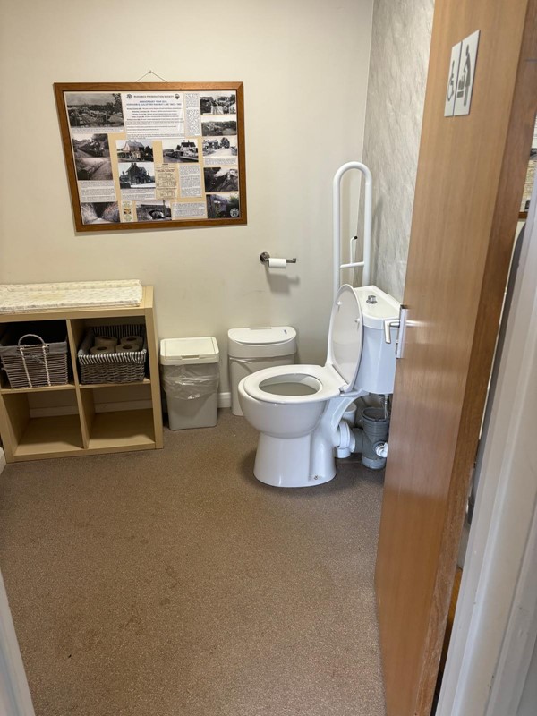 Image of an accessible toilet